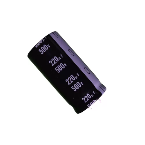 220uf 500V Nichicon Electrolytic Capacitor