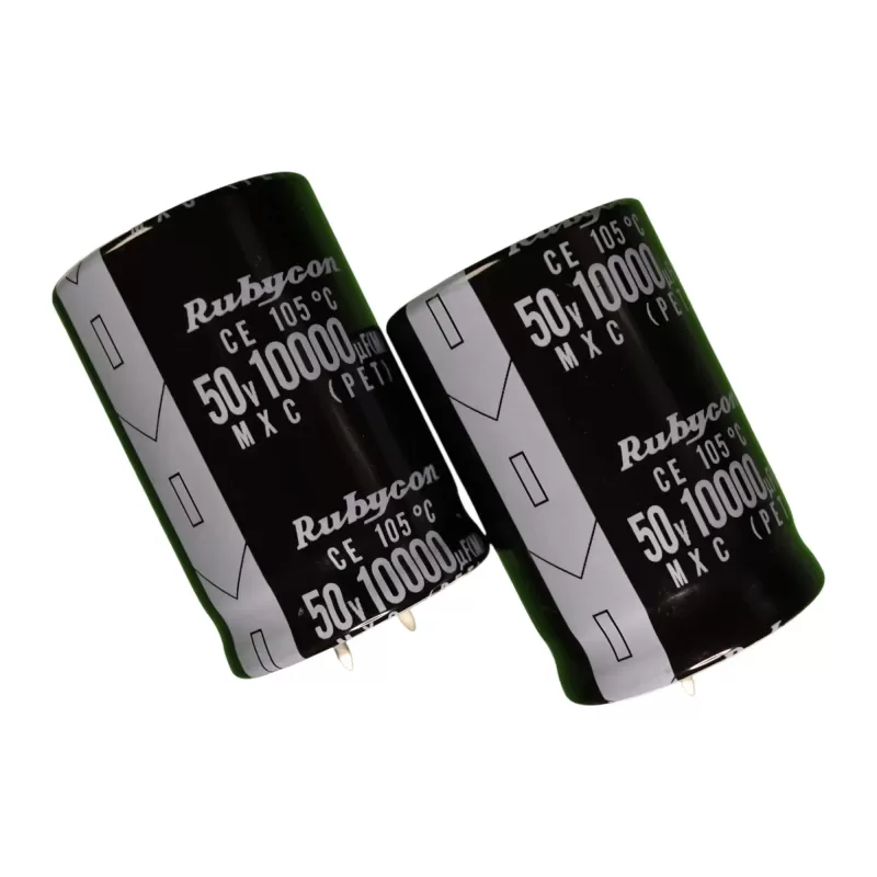 20 Condensatori Rubycon 50V 10uF 5x11mm: Per Alimentatori, TV, Fai-da-te E Riparazioni