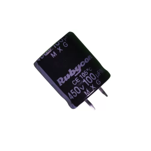 100uf 450V Rubycon Electrolytic Capacitor