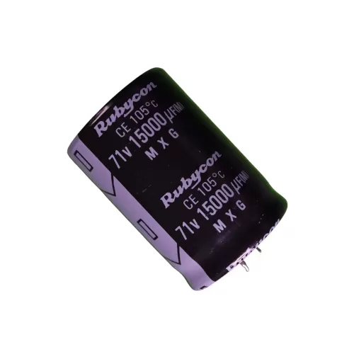 15000uf 71V Rubycon Electrolytic Capacitor
