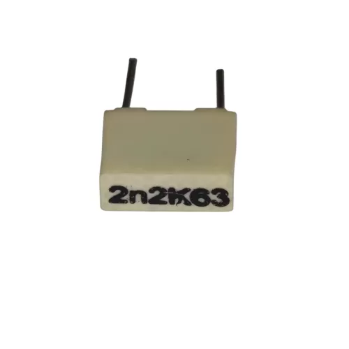 2.2n 63V (0.0022uf 63V) Polyester Capacitor 2.2n 63V (0.0022uf 63V) Polyester Capacitor