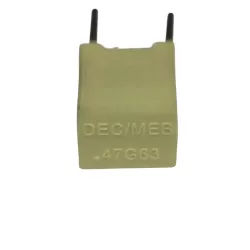 470n 63V (0.47uf 63V) Polyester Film Capacitor 470n 63V (0.47uf 63V) Polyester Film Capacitor