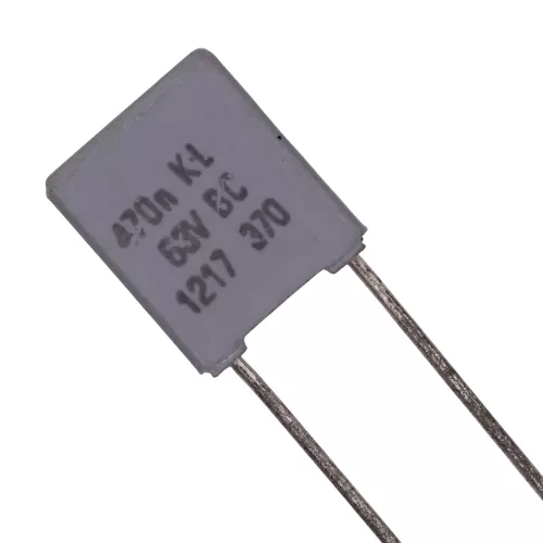 470n 63V (0.47uf 63V) Polyester Capacitor 470n 63V (0.47uf 63V) Polyester Capacitor