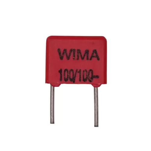 100PF 100V Metallized Film Capacitor - WIMA 100PF 100V Metallized Film Capacitor - WIMA