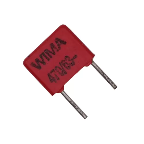 470PF 63V Metallized Film Capacitor - WIMA 470PF 63V Metallized Film Capacitor - WIMA