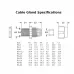 PG11 Waterproof IP68 Plastic Cable Gland