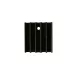 PI48 25mm Black Aluminium Heat Sink - TO-220 Heat Sink