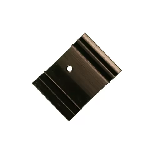 PI51 25mm Black Aluminium Heat Sink