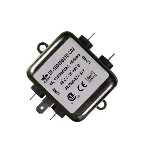 6A RFI / EMI Filter - Single-Phase - ELCOM