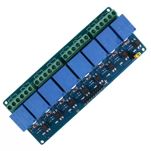 5V 8 Channel Relay Module with Optocoupler