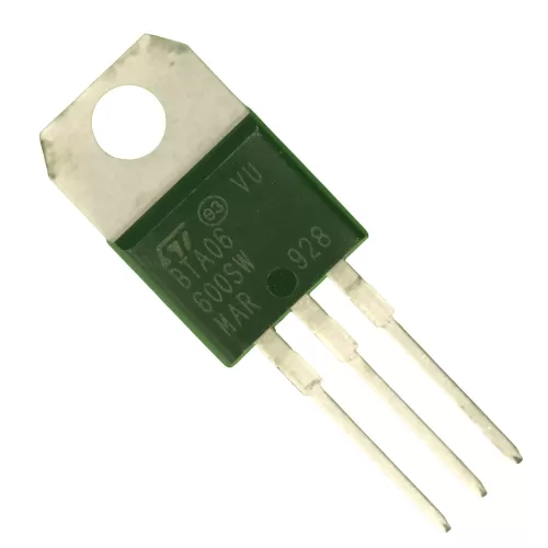 BTA06 600SW - 6A Triac - Bidirectional Thyristor in TO-220 Package