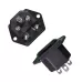 IEC320 C14 3 Pin Power Socket With Fuse Holder