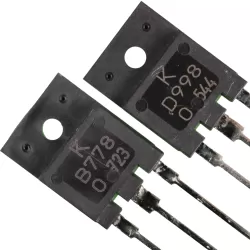B778 & D998 (2SB778 & 2SD998) BJT High Power Audio Transistor Pair