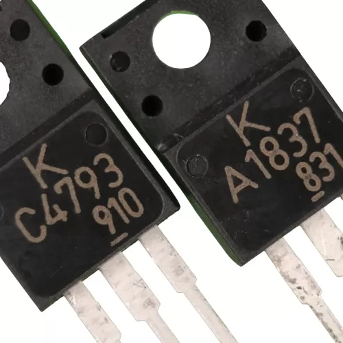 A1837 & C4793 (2SA1837 & 2SC4793) PNP-NPN Transistor Pair For Audio
