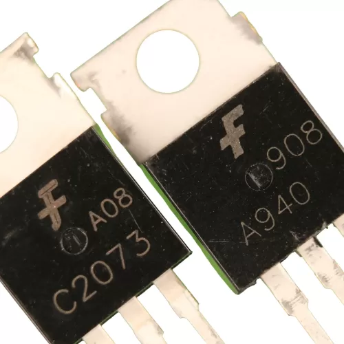 A940 & C2073 (2SA940 & 2SC2073) PNP-NPN Transistor Pair For Audio A940 & C2073 (2SA940 & 2SC2073) PNP-NPN Transistor Pair For Audio